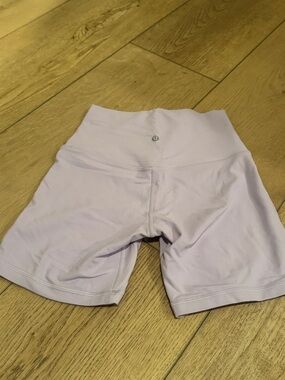 lululemon athletica Light Lavender High-Rise Bike Shorts
